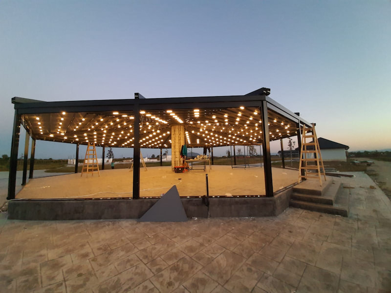 Waterproof Retractable Patio Awning