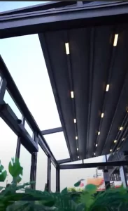 Retractable roof systems