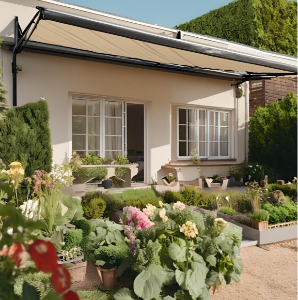 house awnings retractable