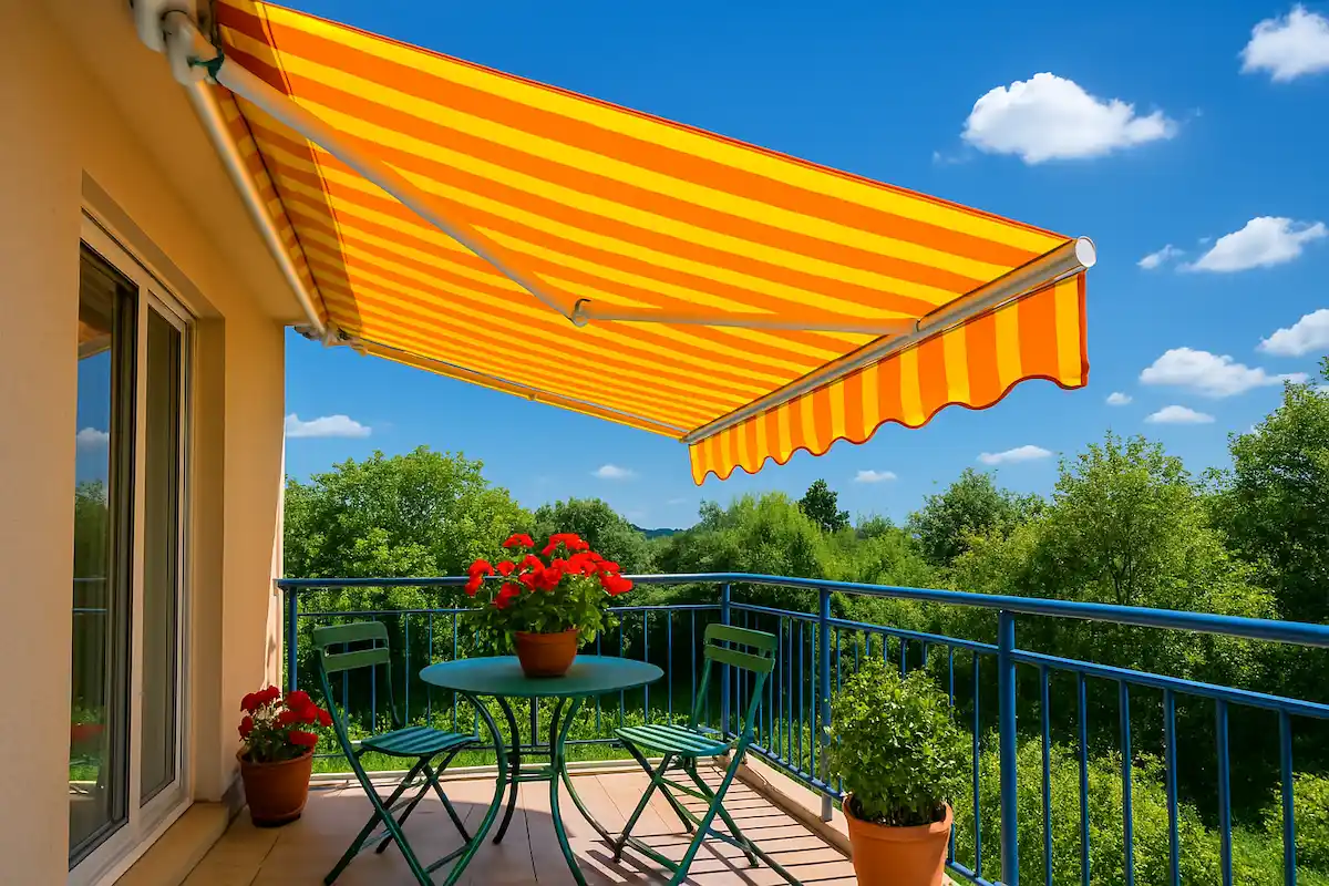 awning for apartment balcony 