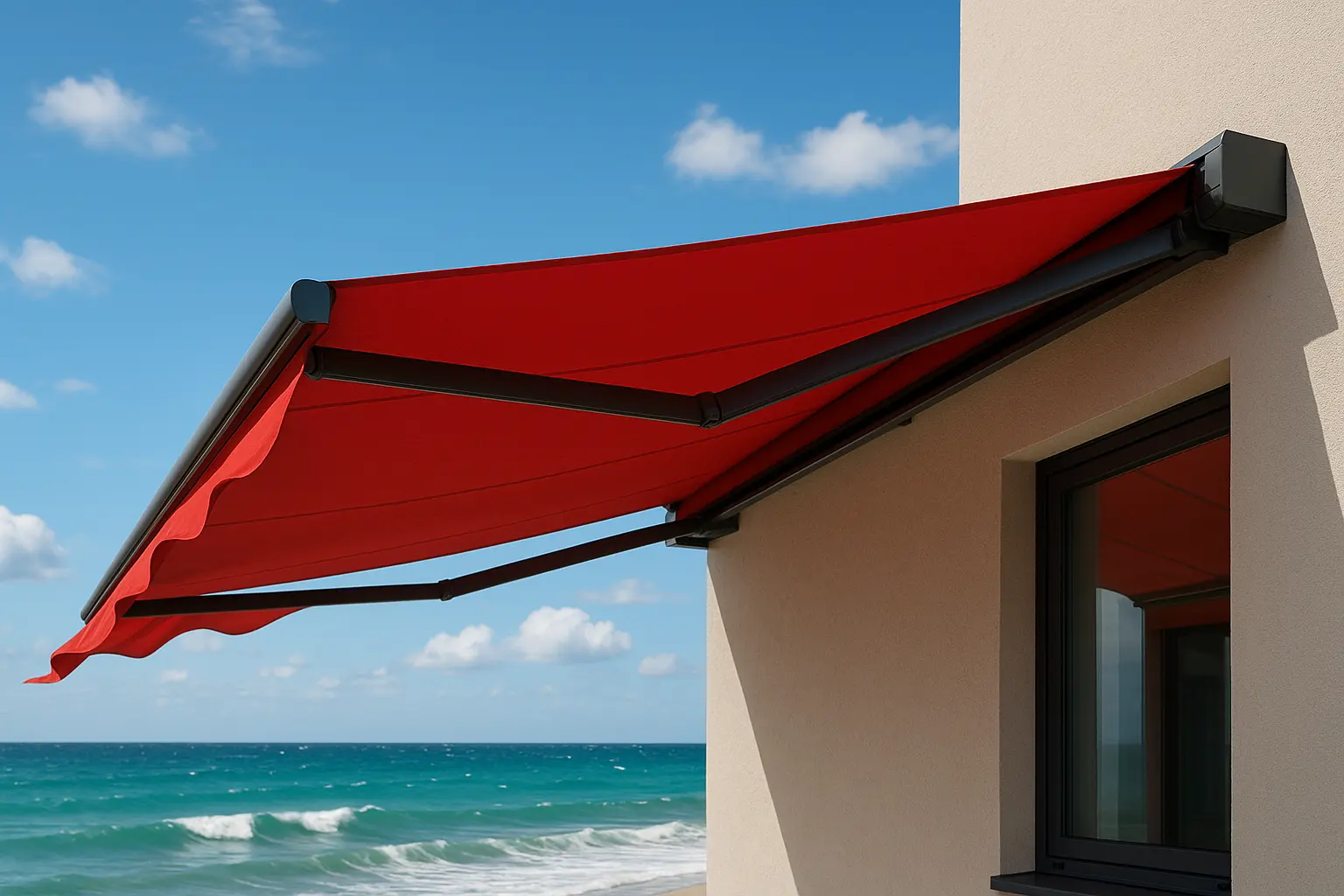 rüzgarlı havaya dayanıklı tente