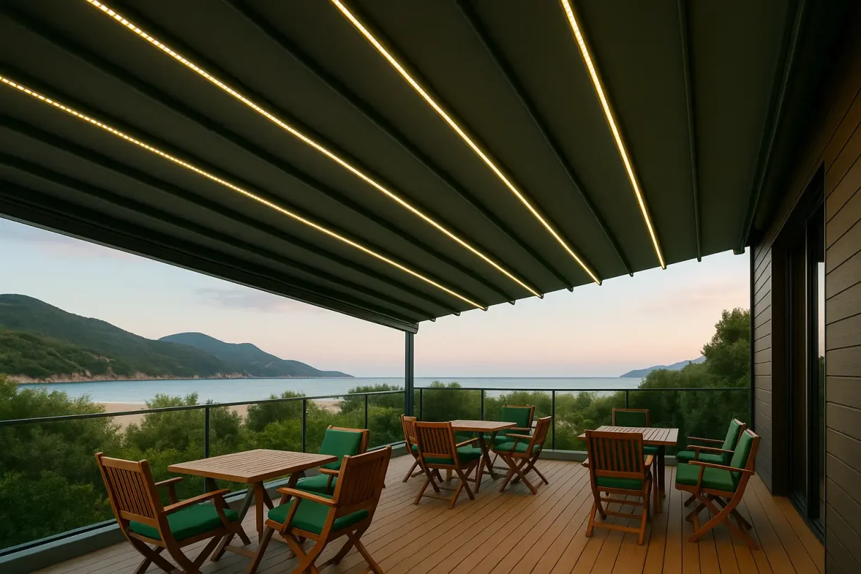 ışıklı tente fiyatları