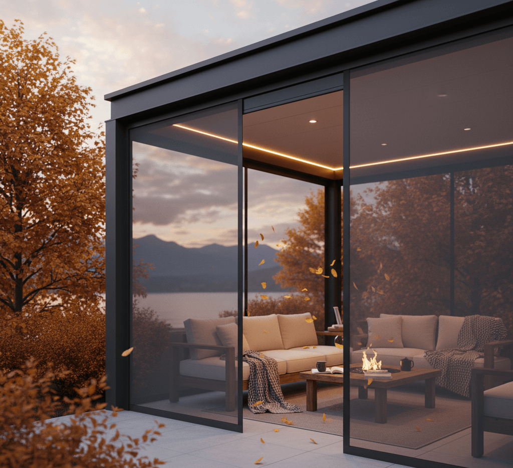 Sonbahar İçin Zip Perde Kullanım Önerileri